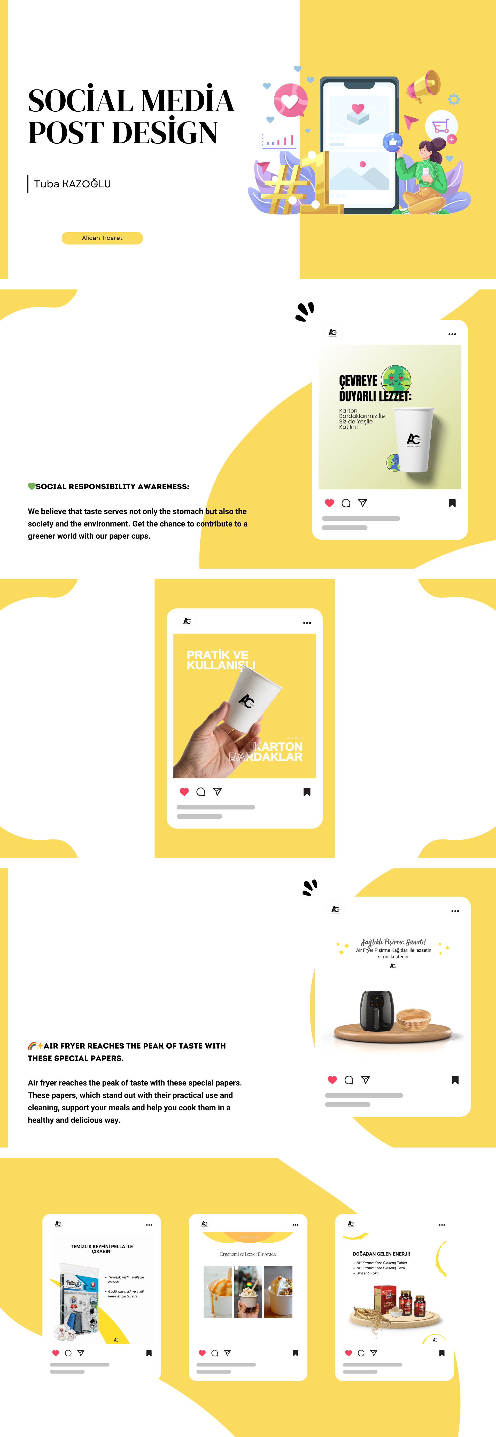 Allcan Ticaret — Social Media Post