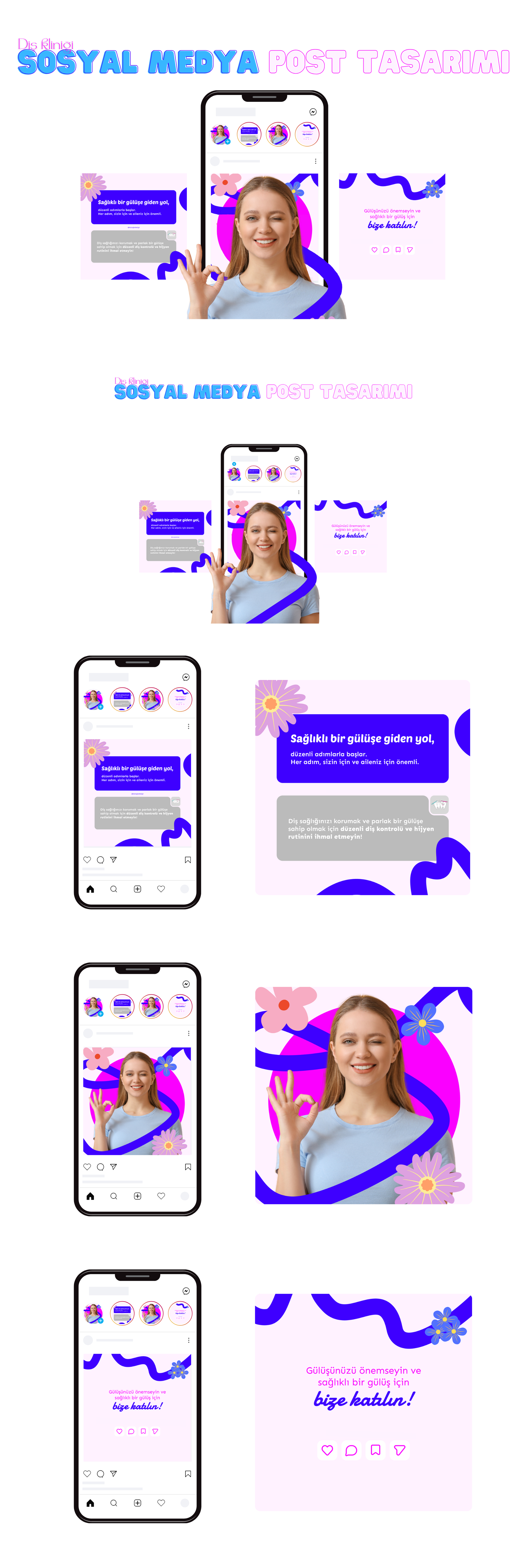 Diş Kliniği — Sosyal Medya Post