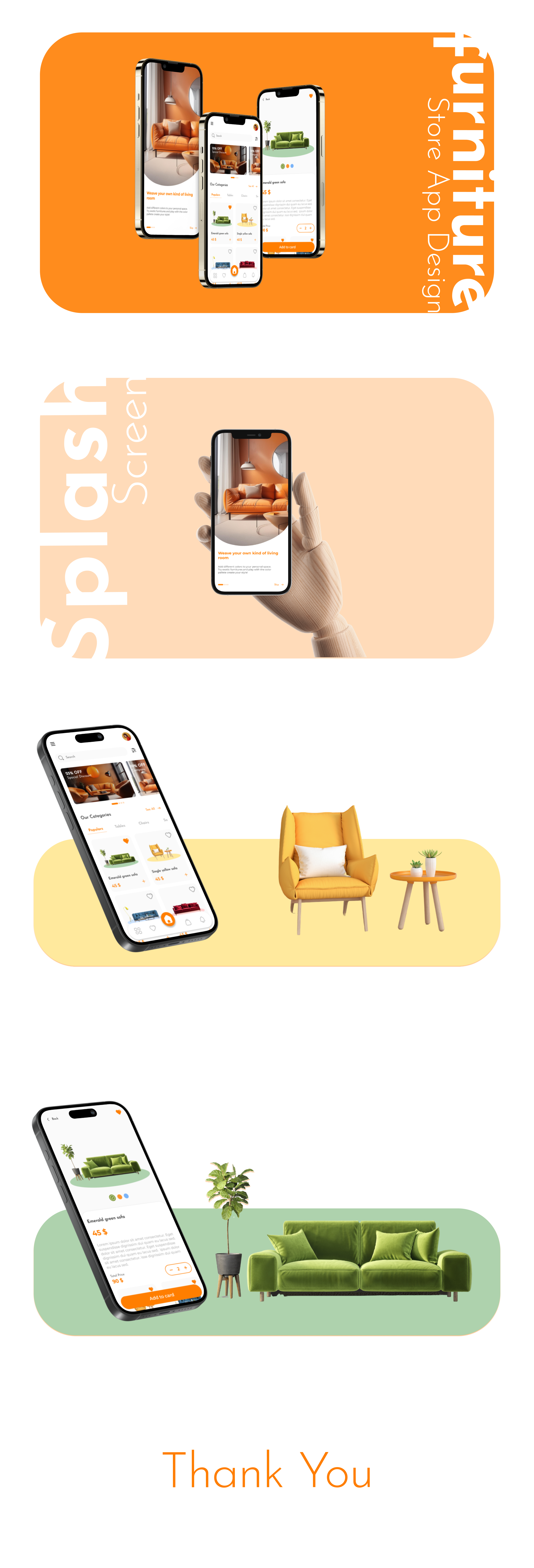 Furniture Store — Mobilya App Tasarımı