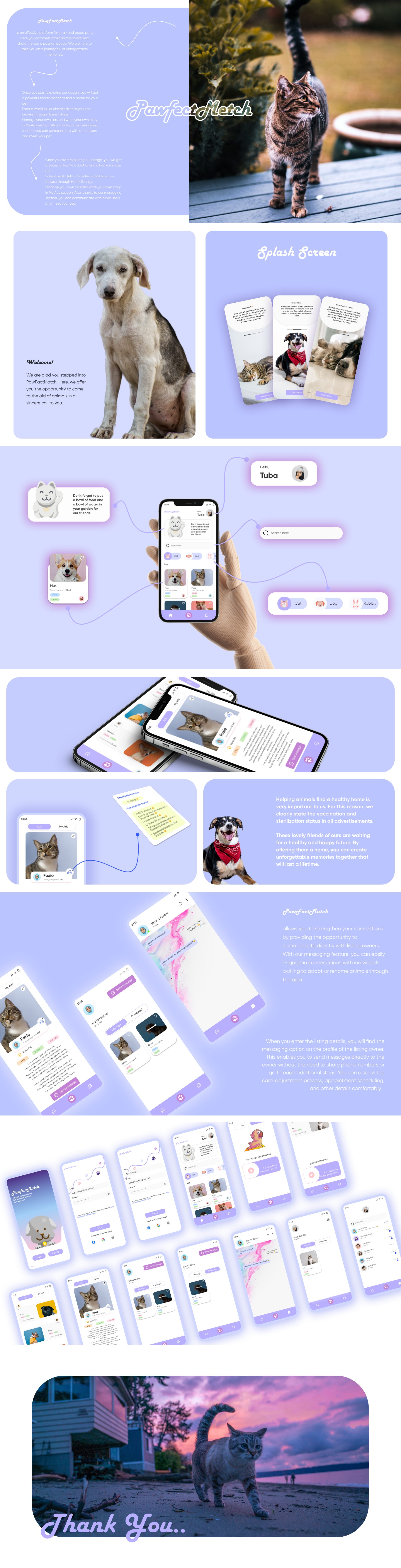 PawfectFetch — Pet App UI/UX